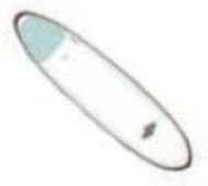 Tabla de Surf Malibu